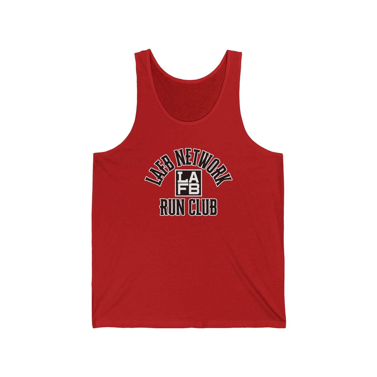 LAFB Network Run Club Unisex Jersey Tank - Perfect for Active Lifestyles & Summer Fitness