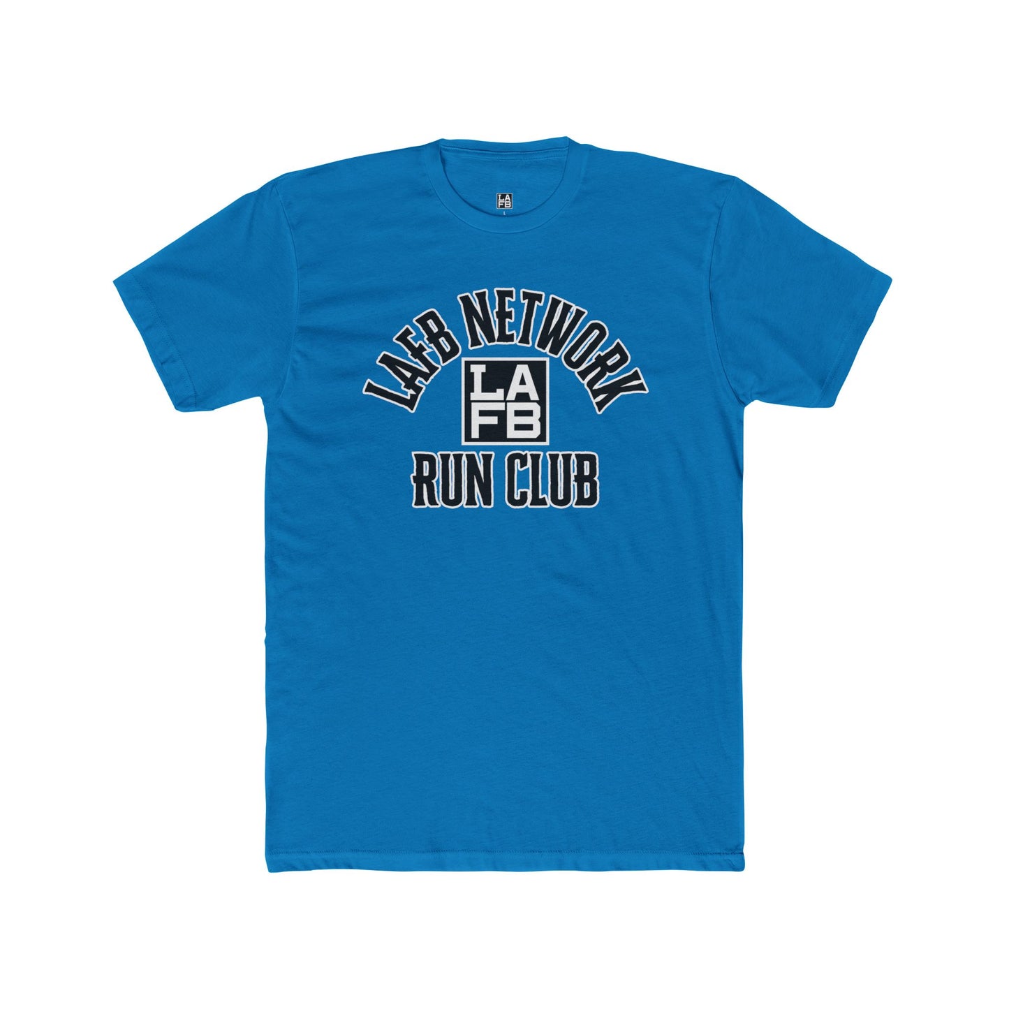 LAFB Network Run Club Unisex Cotton Crew Tee - Perfect for Runners and Fitness Enthusiasts