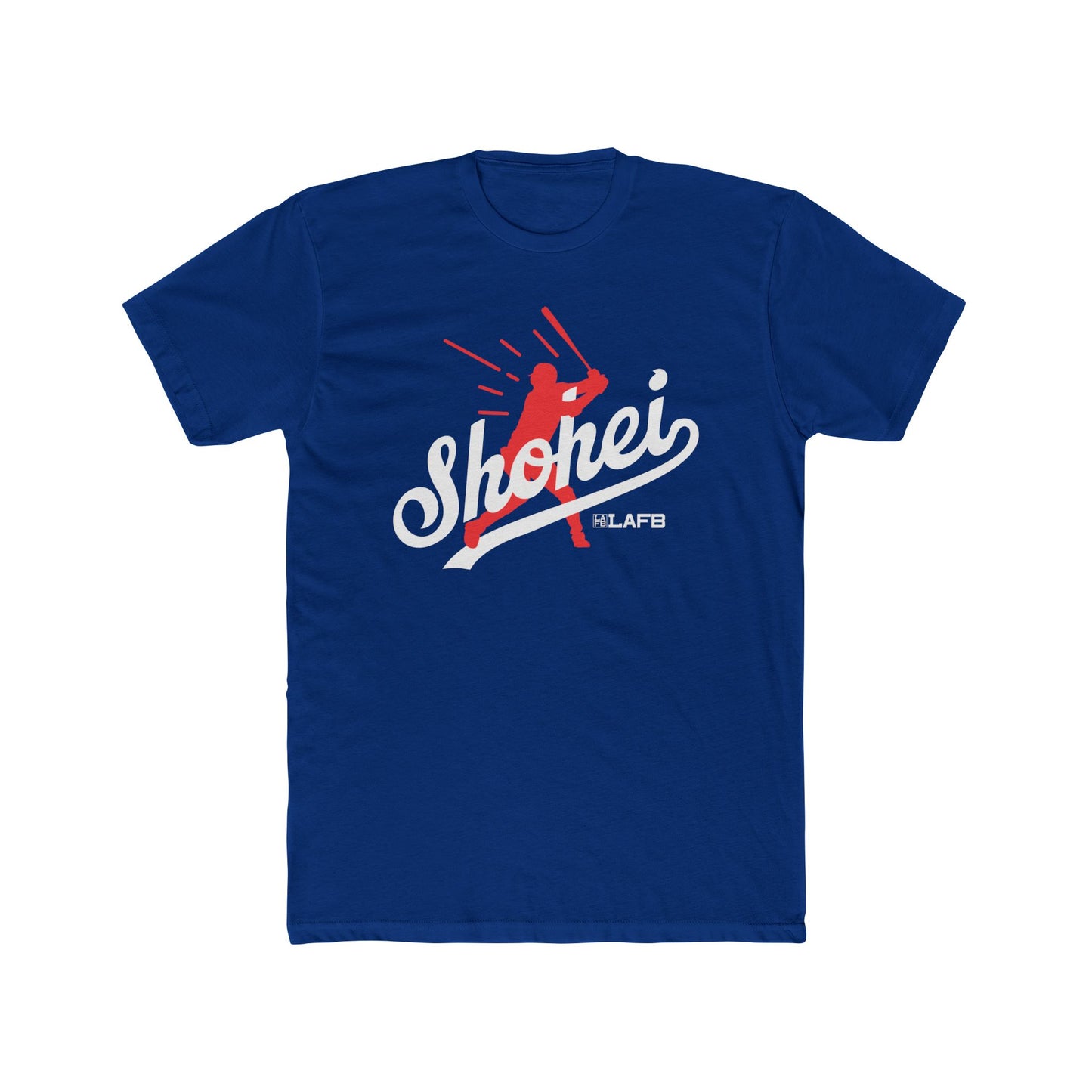 Shohei Ohtani LAFB Stylish Unisex Cotton Crew Tee for Sports Lovers, Casual Wear, Gift for Baseball Fans, Everyday Comfort, Unique Graphic Tee