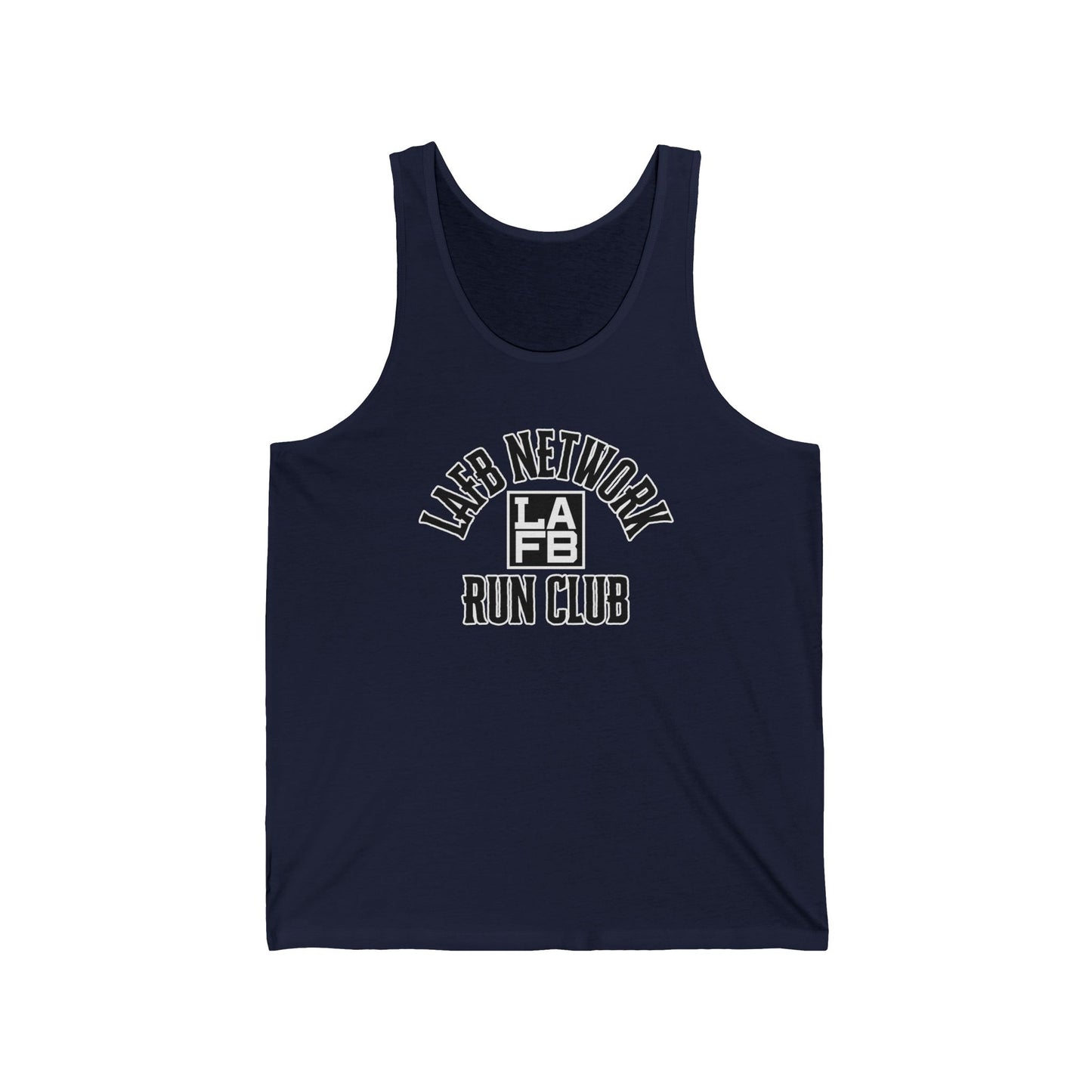 LAFB Network Run Club Unisex Jersey Tank - Perfect for Active Lifestyles & Summer Fitness