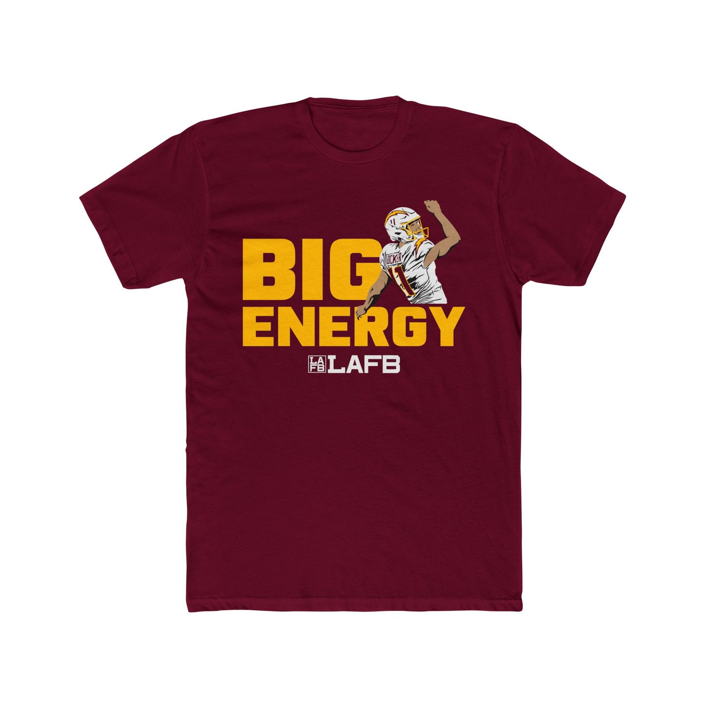 BIG Energy Chargers Cotton Crew Tee