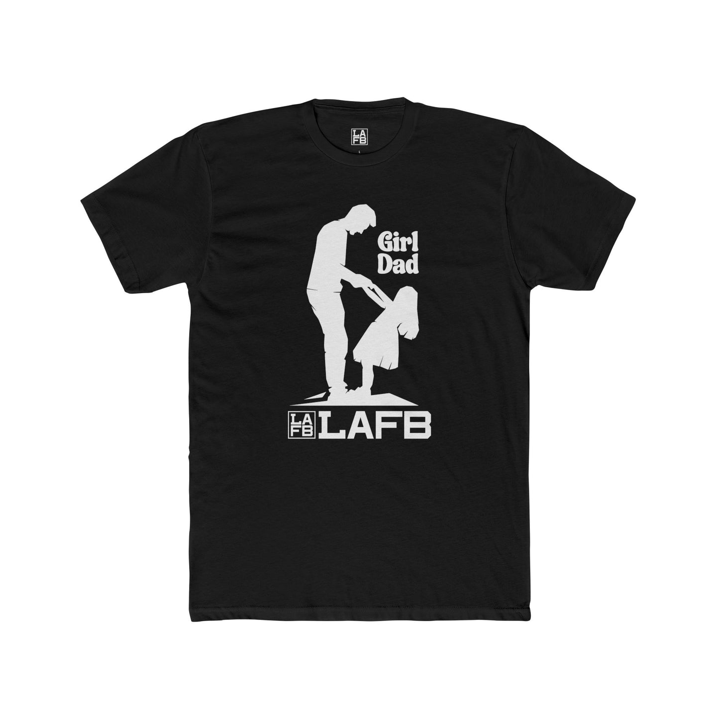LAFB Girl Dad Men's Cotton Crew Tee