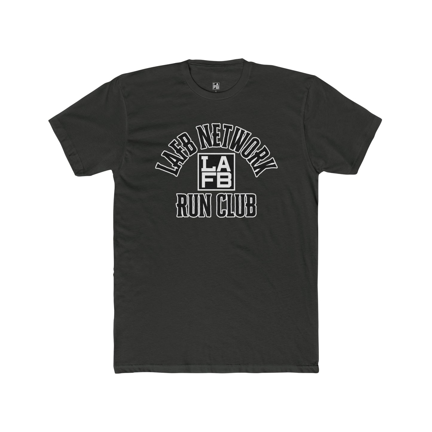 LAFB Network Run Club Unisex Cotton Crew Tee - Perfect for Runners and Fitness Enthusiasts