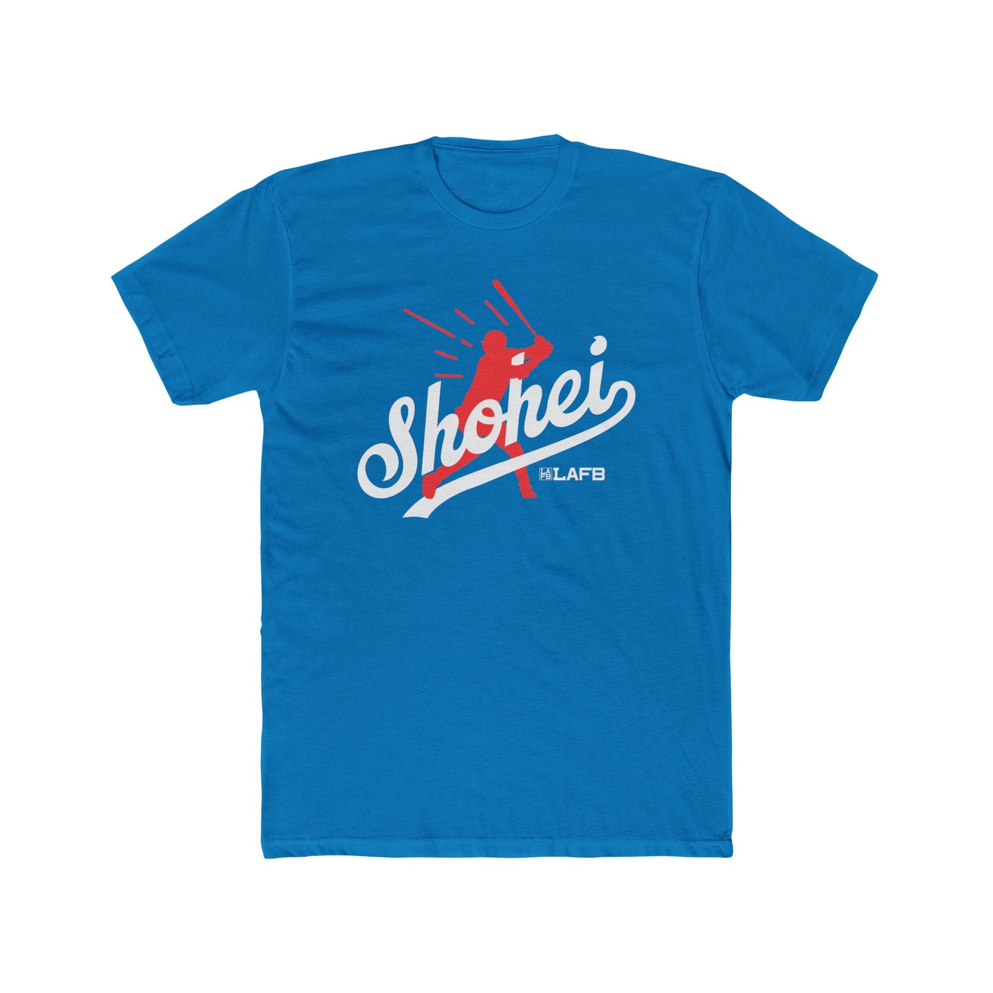 Shohei Ohtani LAFB Stylish Unisex Cotton Crew Tee for Sports Lovers, Casual Wear, Gift for Baseball Fans, Everyday Comfort, Unique Graphic Tee
