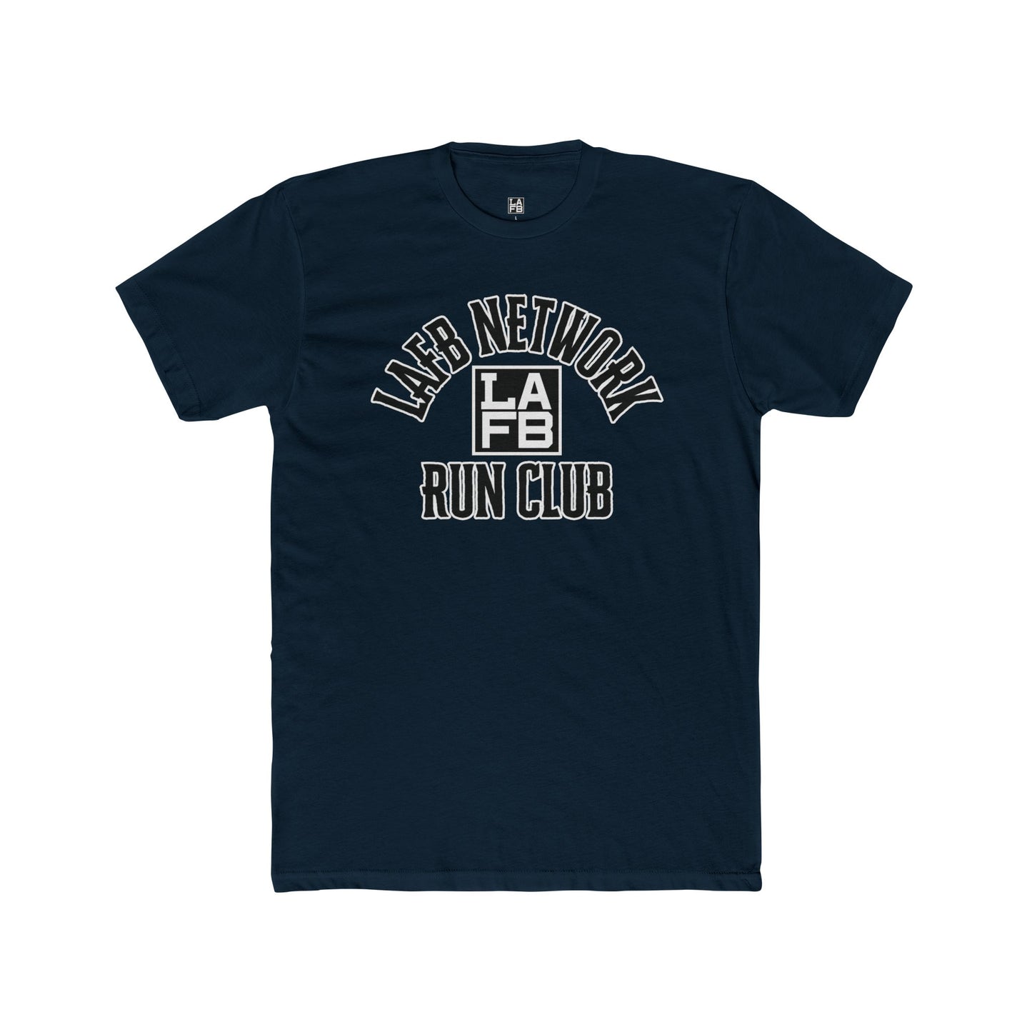 LAFB Network Run Club Unisex Cotton Crew Tee - Perfect for Runners and Fitness Enthusiasts