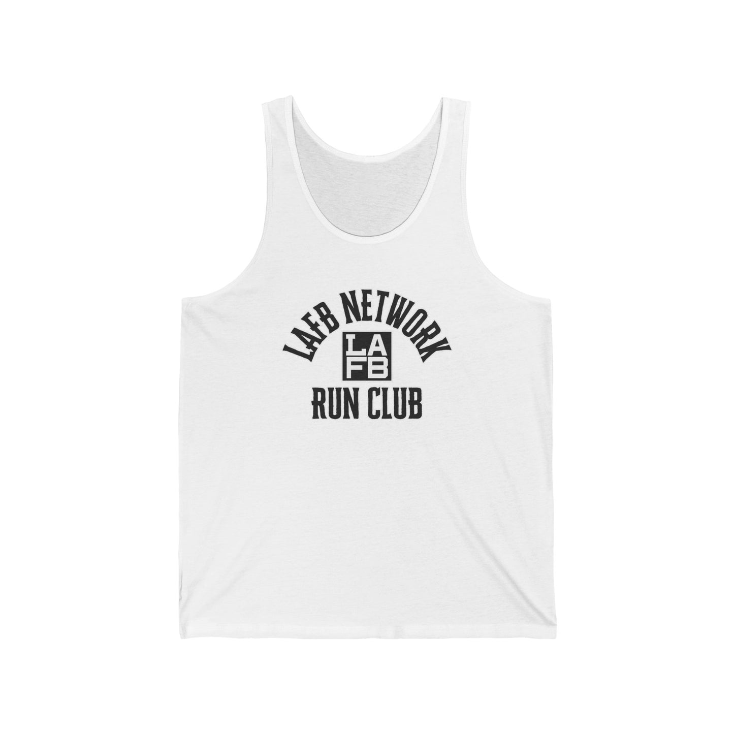 LAFB Network Run Club Unisex Jersey Tank - Perfect for Active Lifestyles & Summer Fitness