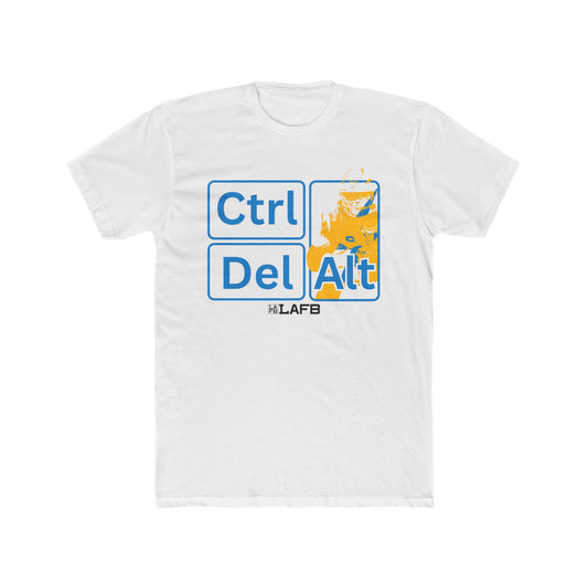 Ctrl 'Joe' Alt Del LAFB Unisex Tee, Chargers Fan, Casual Wear