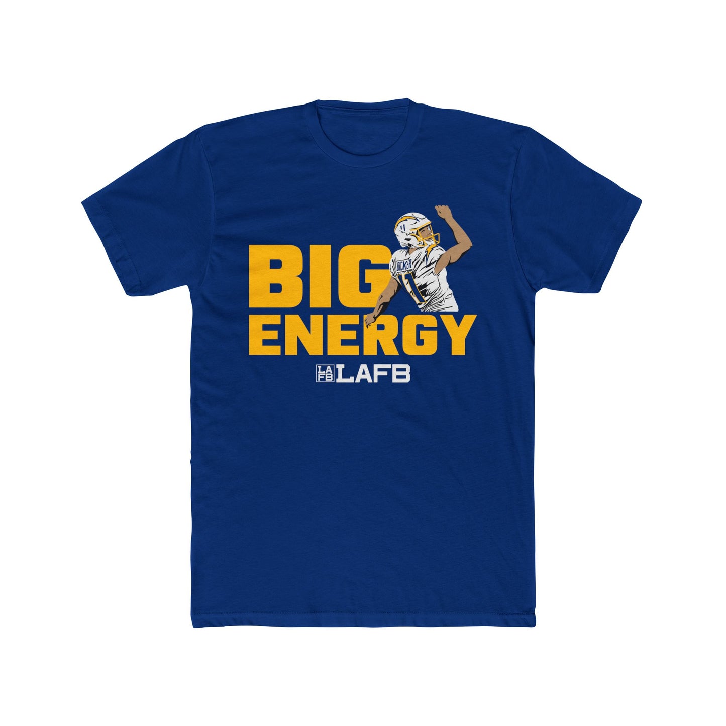 BIG Energy Chargers Cotton Crew Tee