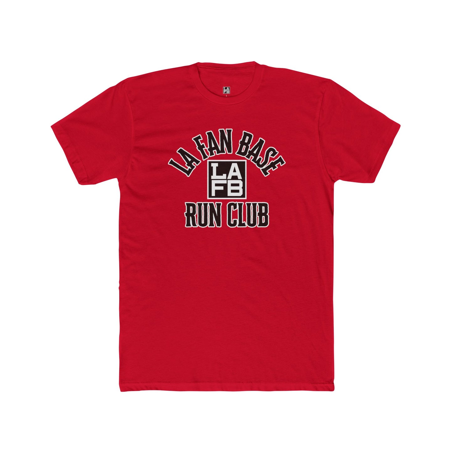 LA Fan Base Run Club Unisex Cotton Crew Tee