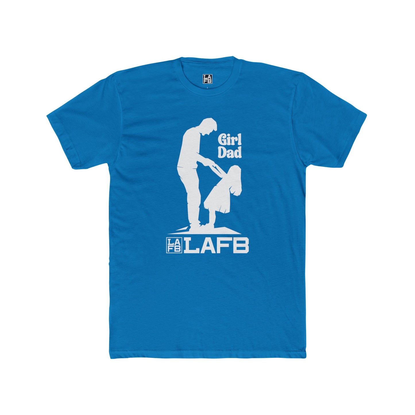 LAFB Girl Dad Men's Cotton Crew Tee