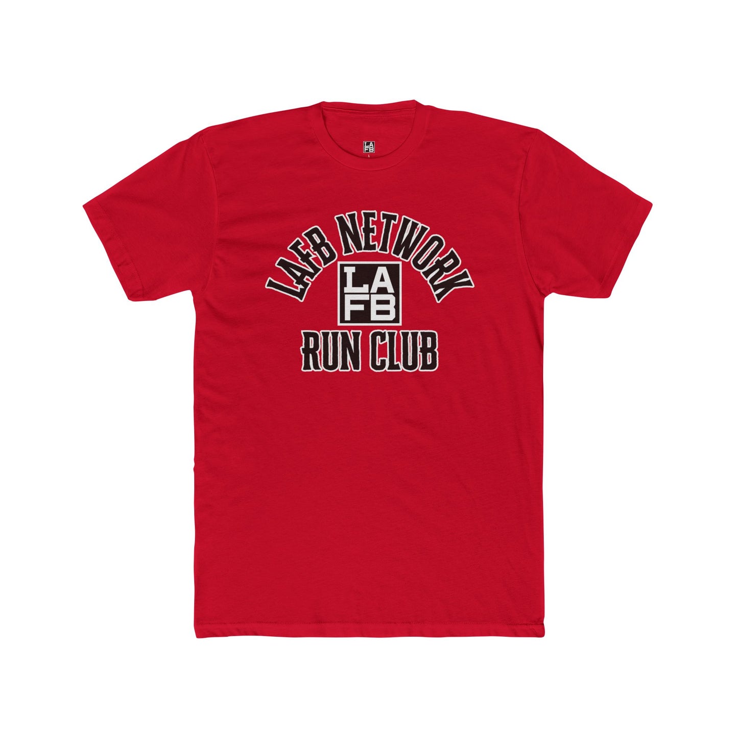 LAFB Network Run Club Unisex Cotton Crew Tee - Perfect for Runners and Fitness Enthusiasts