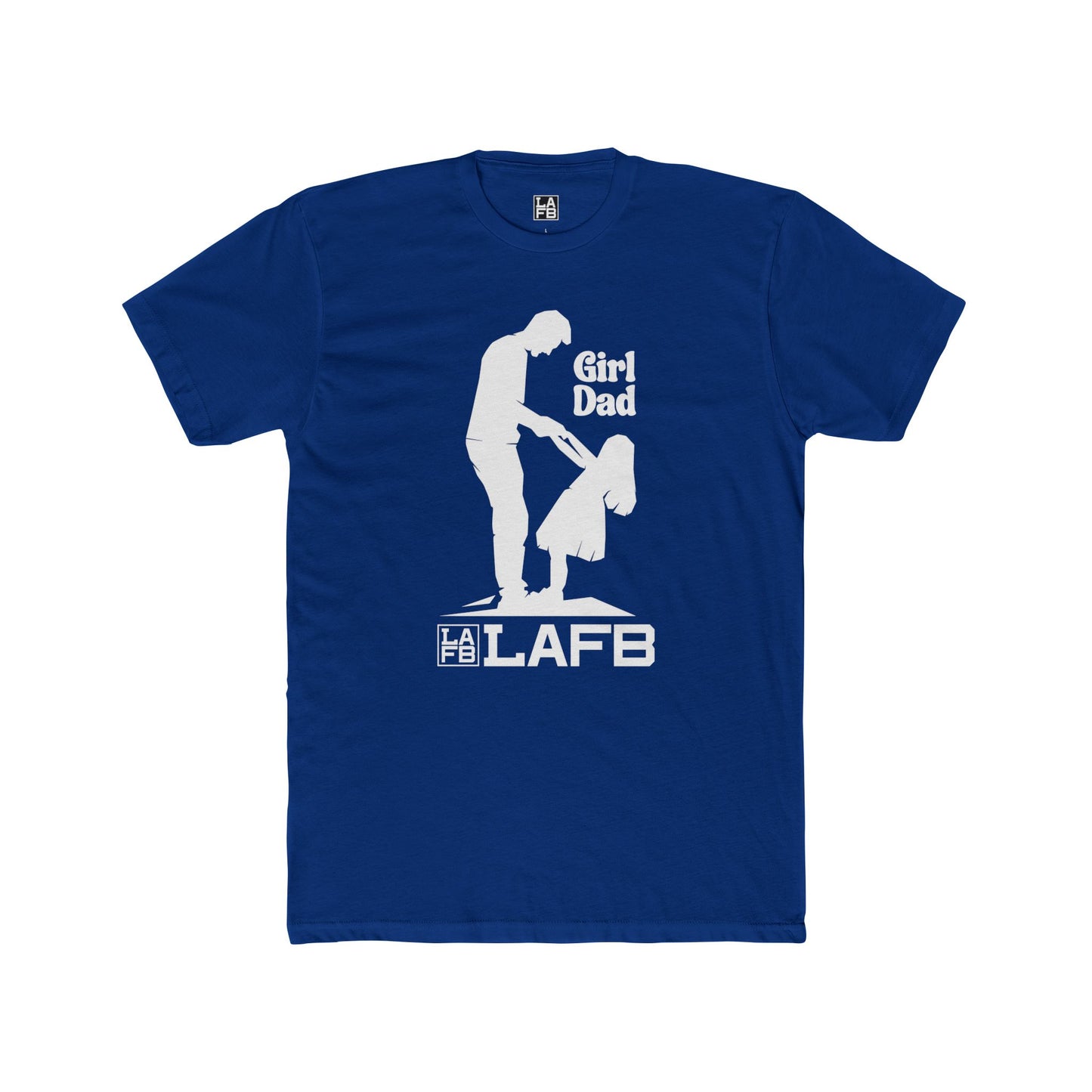 LAFB Girl Dad Men's Cotton Crew Tee