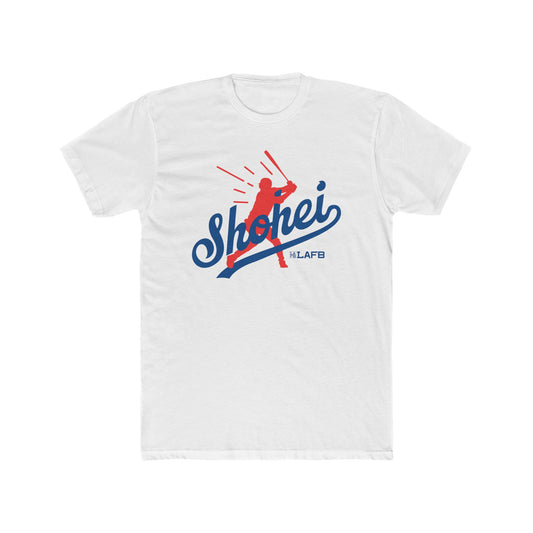 Shohei Ohtani LAFB Stylish Unisex Cotton Crew Tee for Sports Lovers, Casual Wear, Gift for Baseball Fans, Everyday Comfort, Unique Graphic Tee