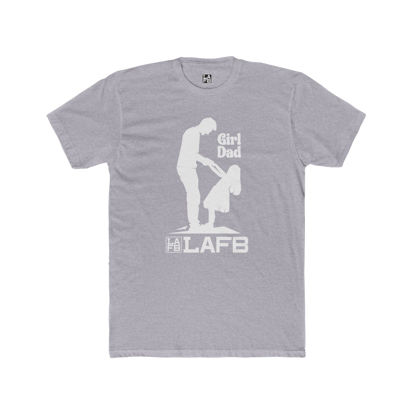 LAFB Girl Dad Men's Cotton Crew Tee