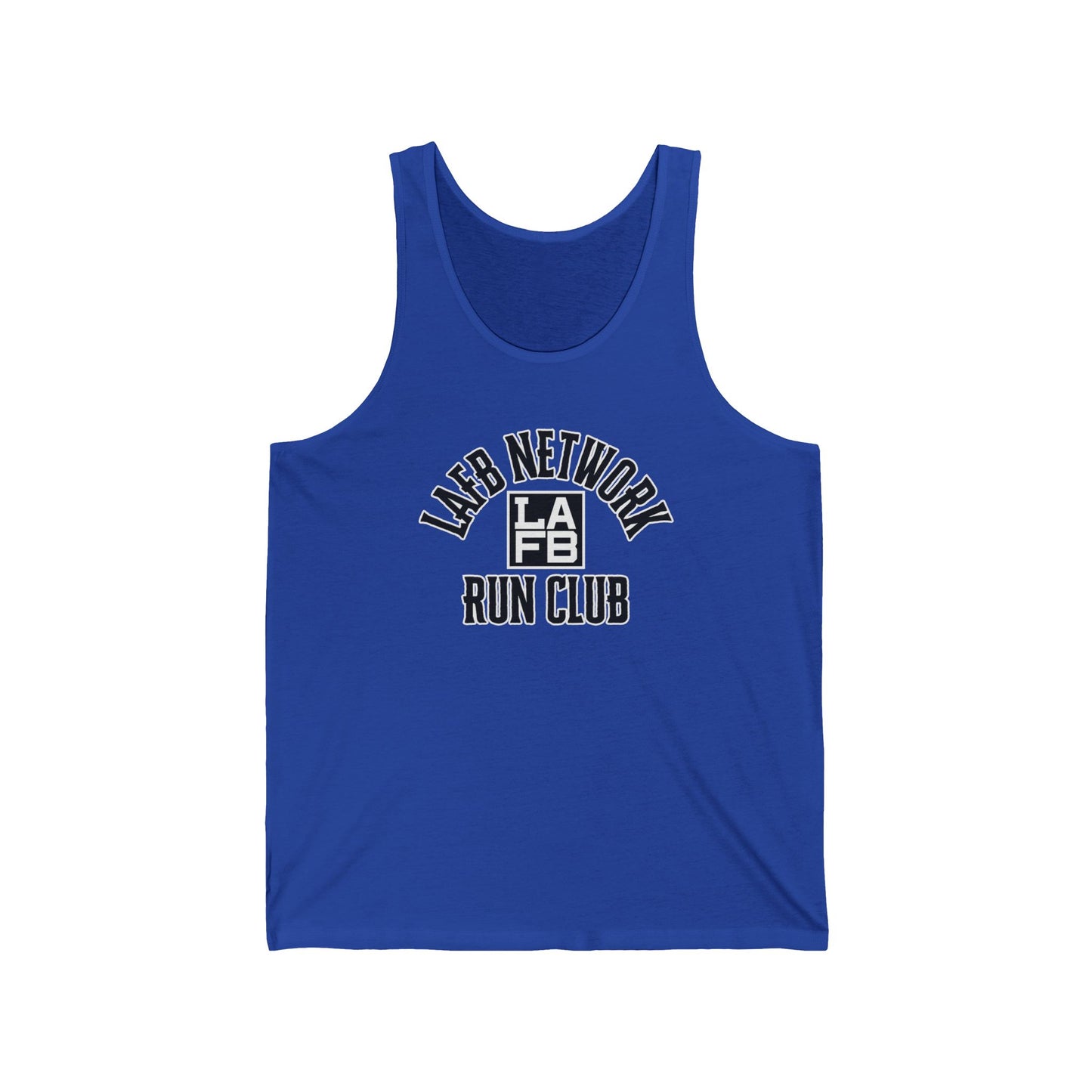 LAFB Network Run Club Unisex Jersey Tank - Perfect for Active Lifestyles & Summer Fitness