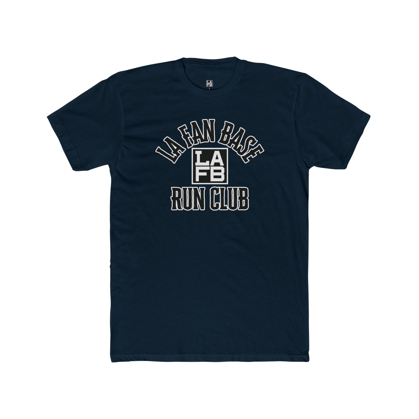 LA Fan Base Run Club Unisex Cotton Crew Tee