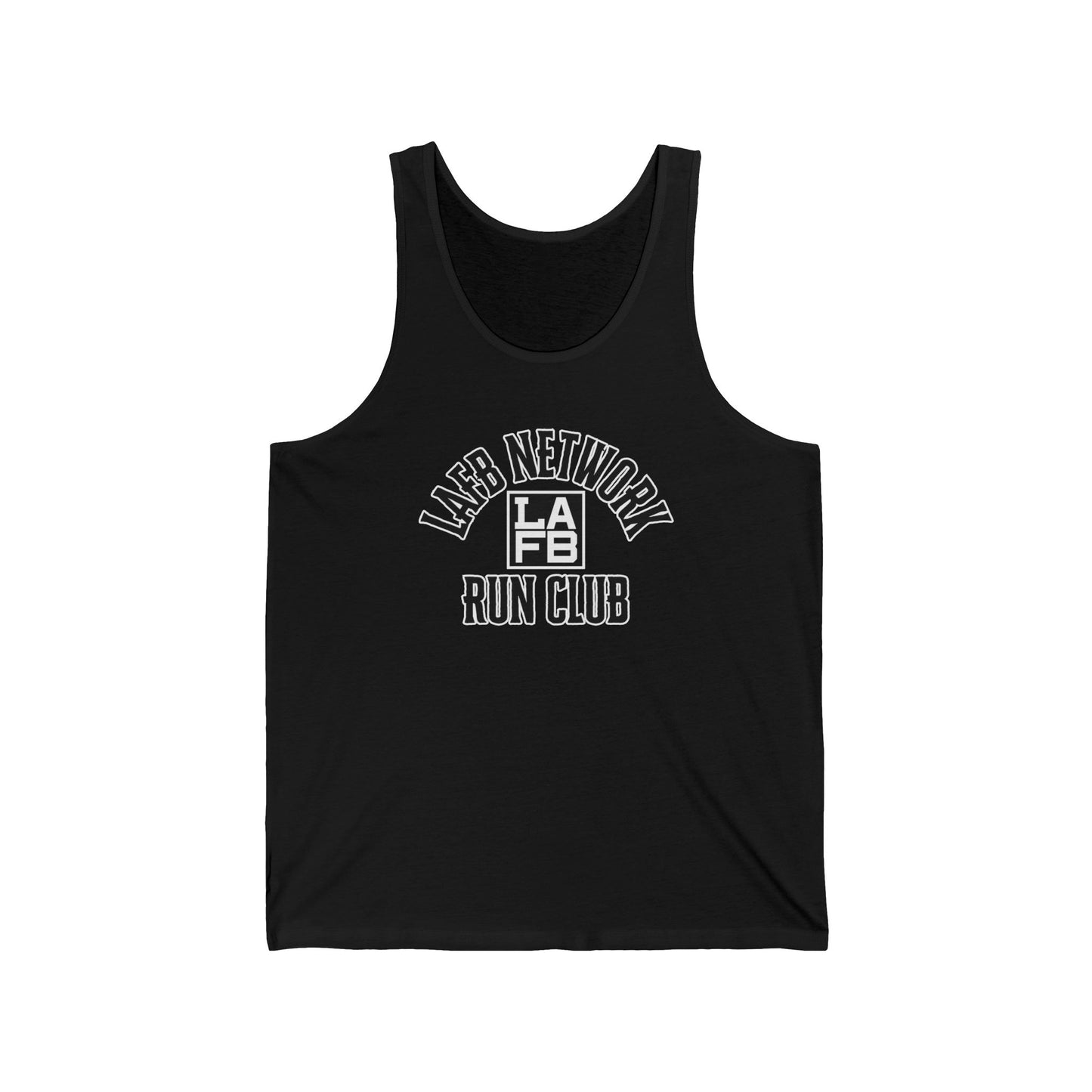 LAFB Network Run Club Unisex Jersey Tank - Perfect for Active Lifestyles & Summer Fitness