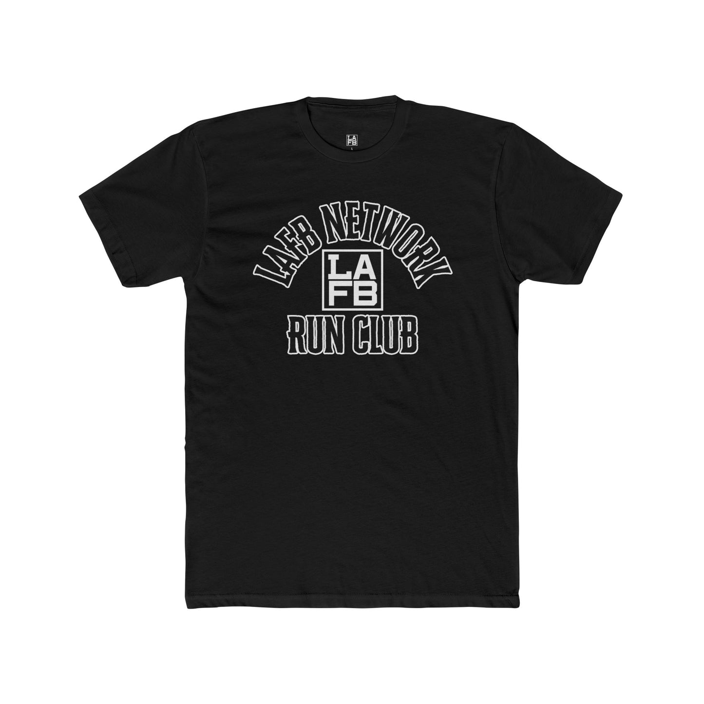 LAFB Network Run Club Unisex Cotton Crew Tee - Perfect for Runners and Fitness Enthusiasts