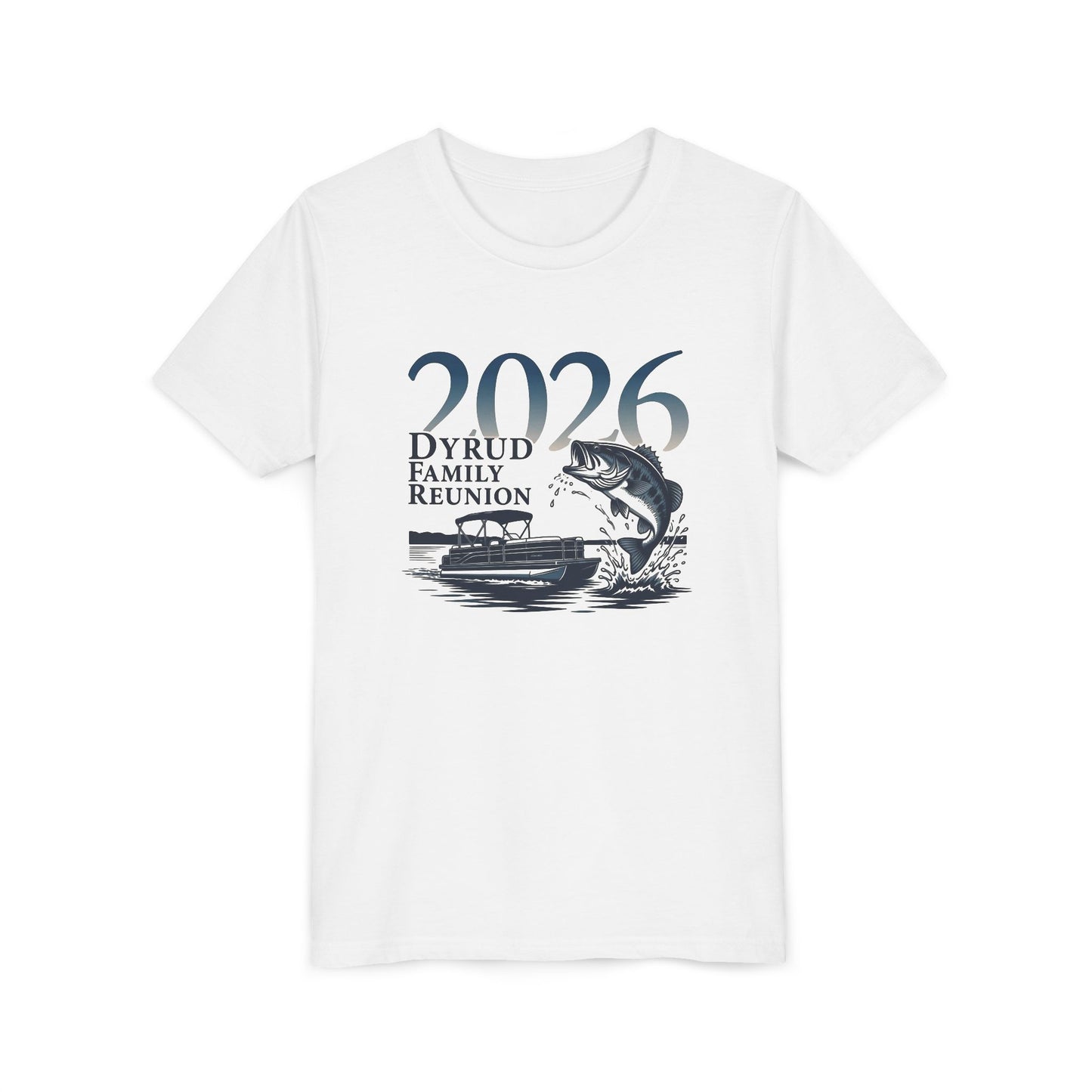 2026 Family Reunion Fishing Youth Tee