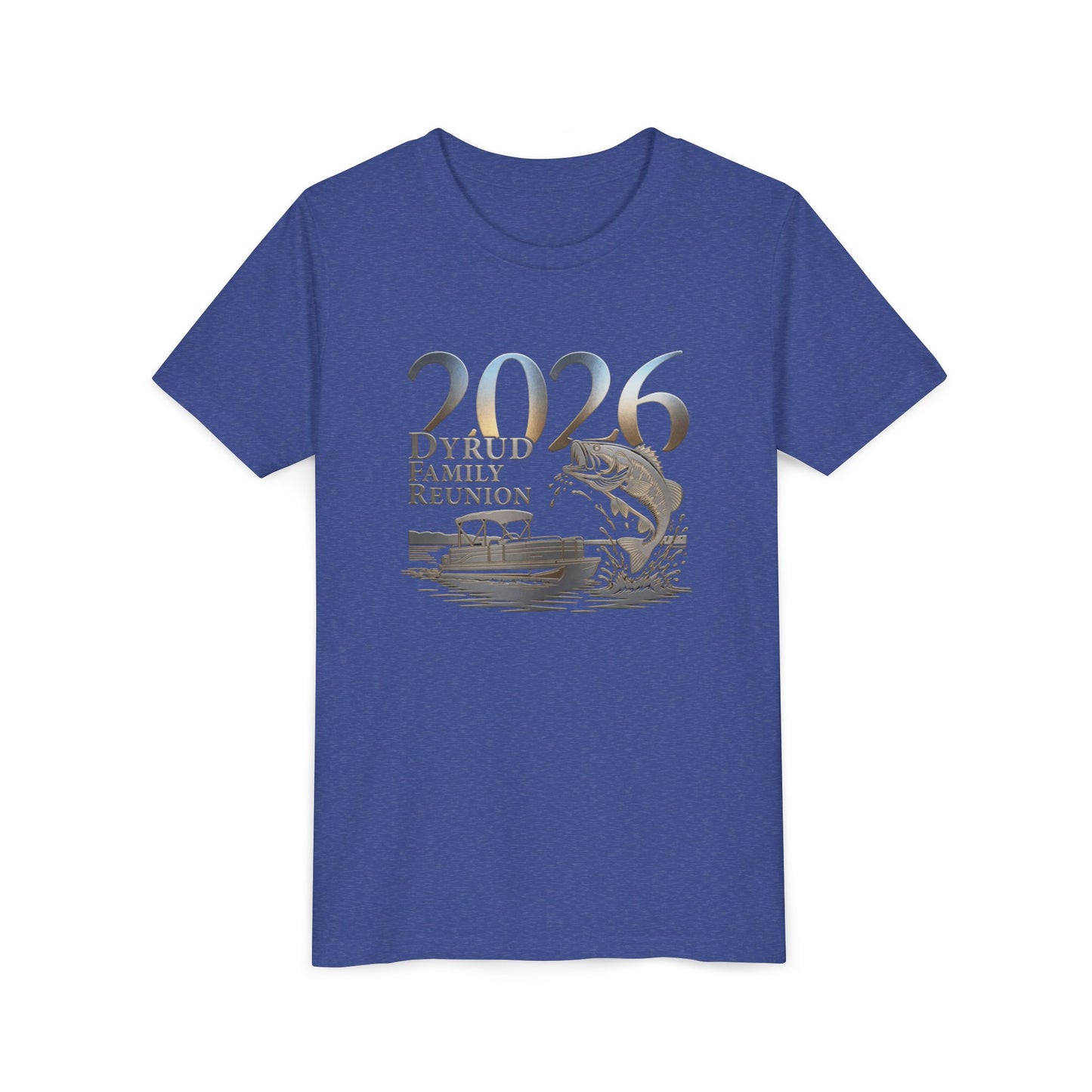 2026 Family Reunion Fishing Youth Tee