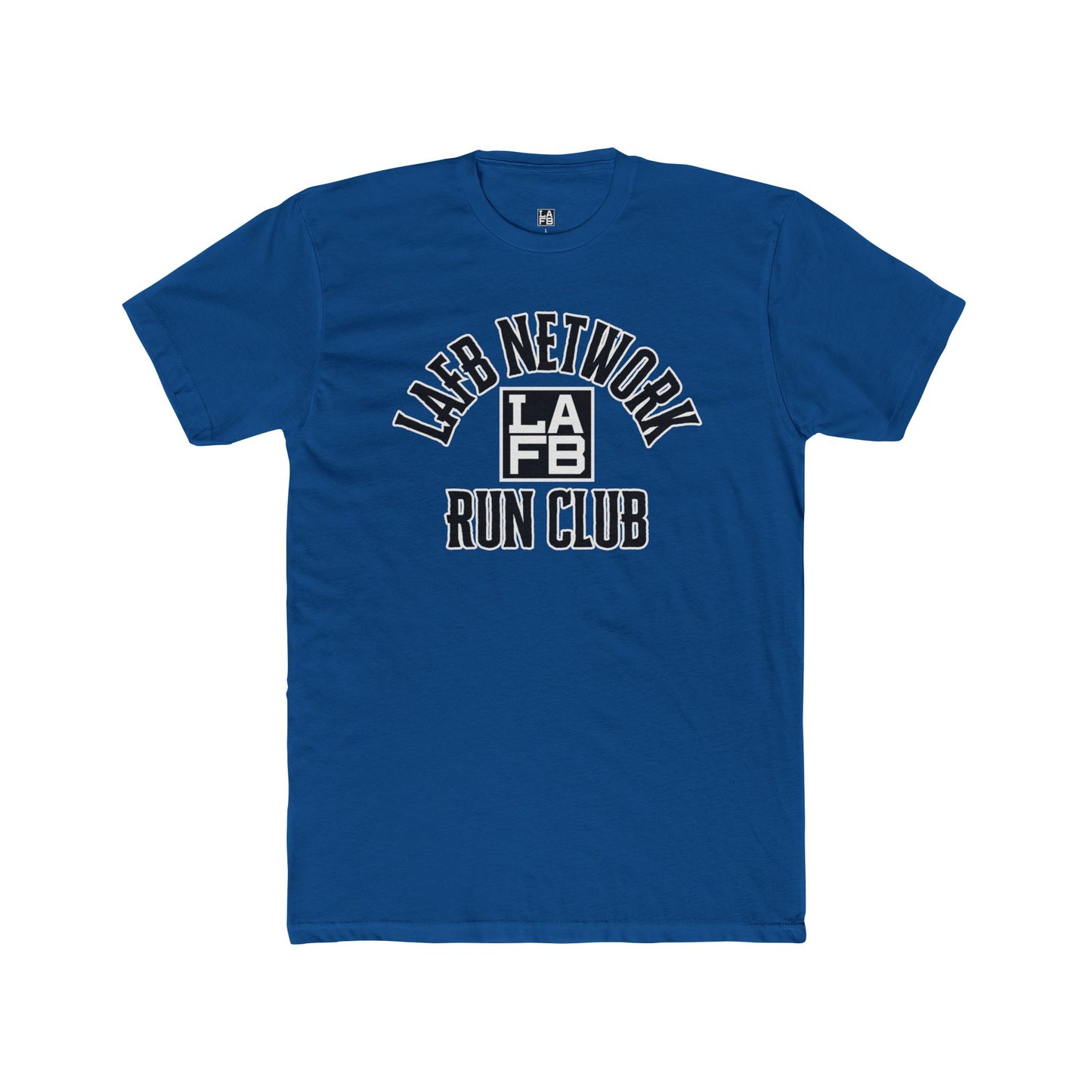 LAFB Network Run Club Unisex Cotton Crew Tee - Perfect for Runners and Fitness Enthusiasts
