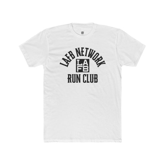 LAFB Network Run Club Unisex Cotton Crew Tee - Perfect for Runners and Fitness Enthusiasts