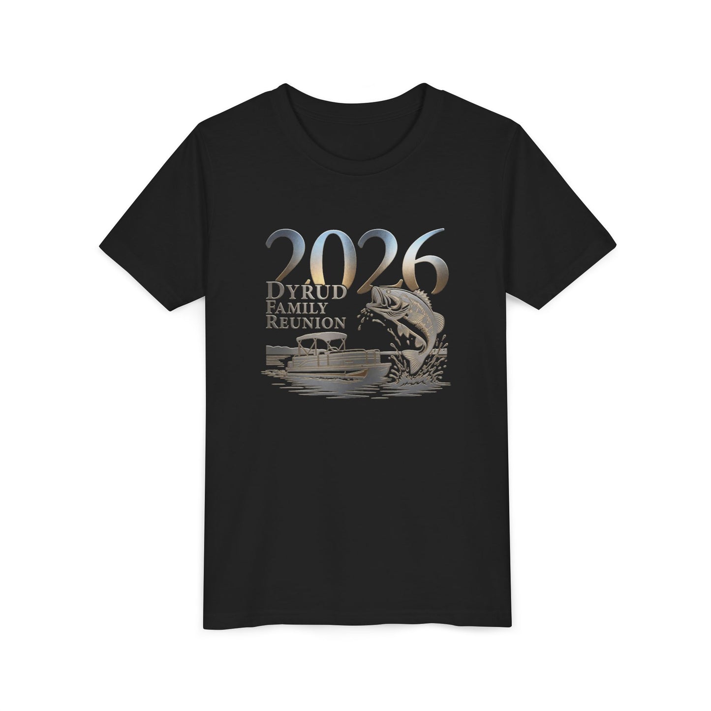 2026 Family Reunion Fishing Youth Tee