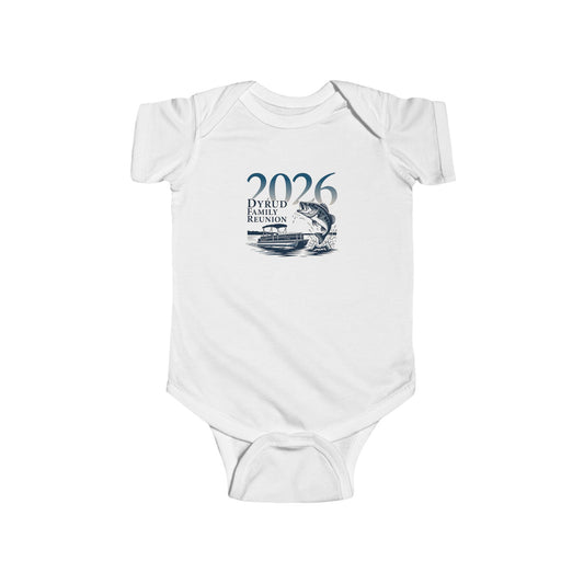 2026 Racing Crew Infant Bodysuit — Newborn Onesie