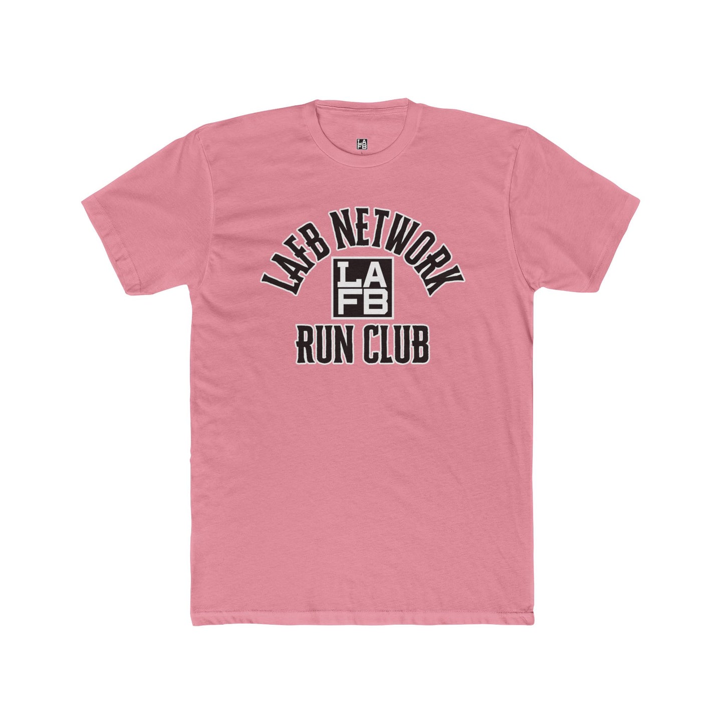 LAFB Network Run Club Unisex Cotton Crew Tee - Perfect for Runners and Fitness Enthusiasts