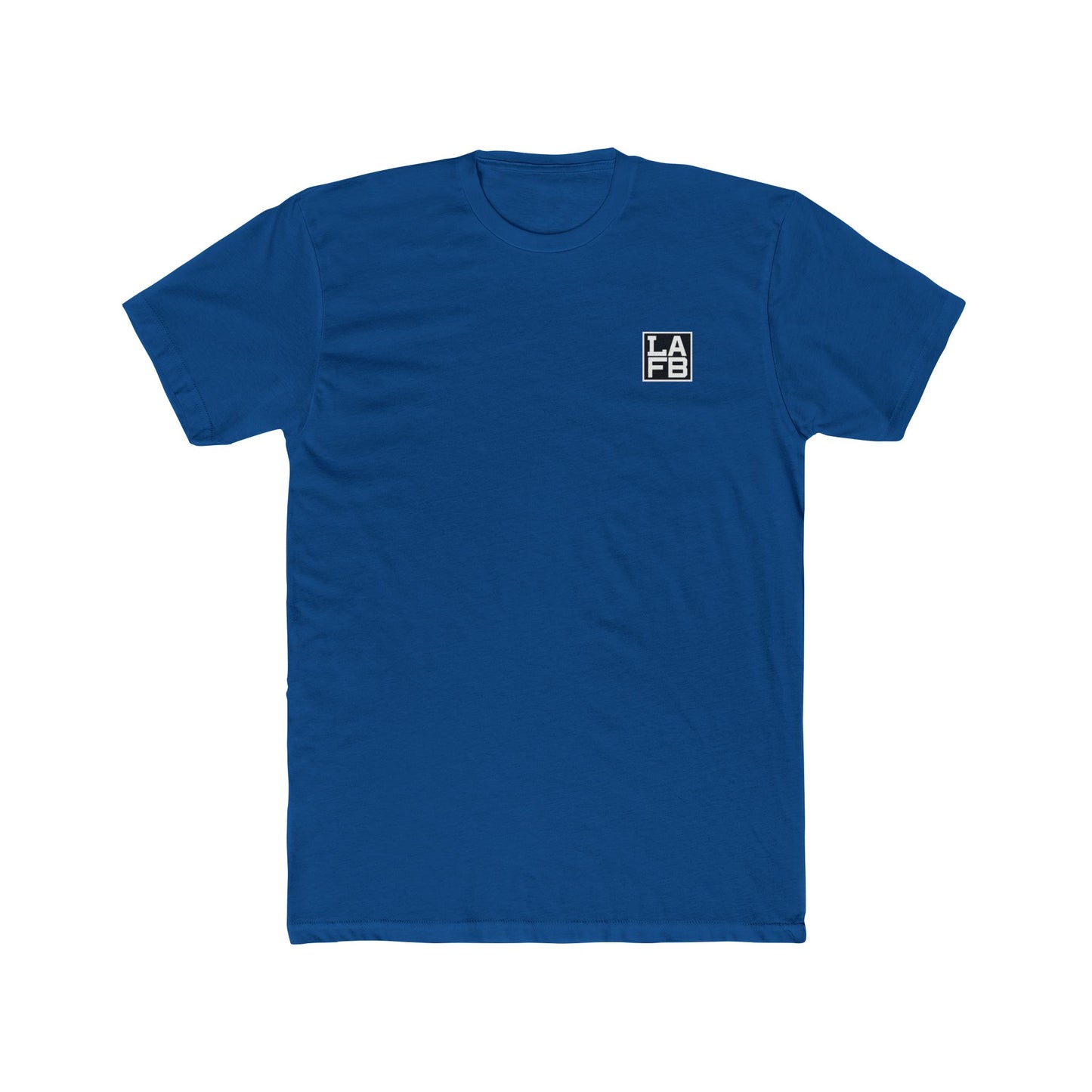 LAFB Minimal Logo Tee — Small Chest Patch Cotton T-Shirt