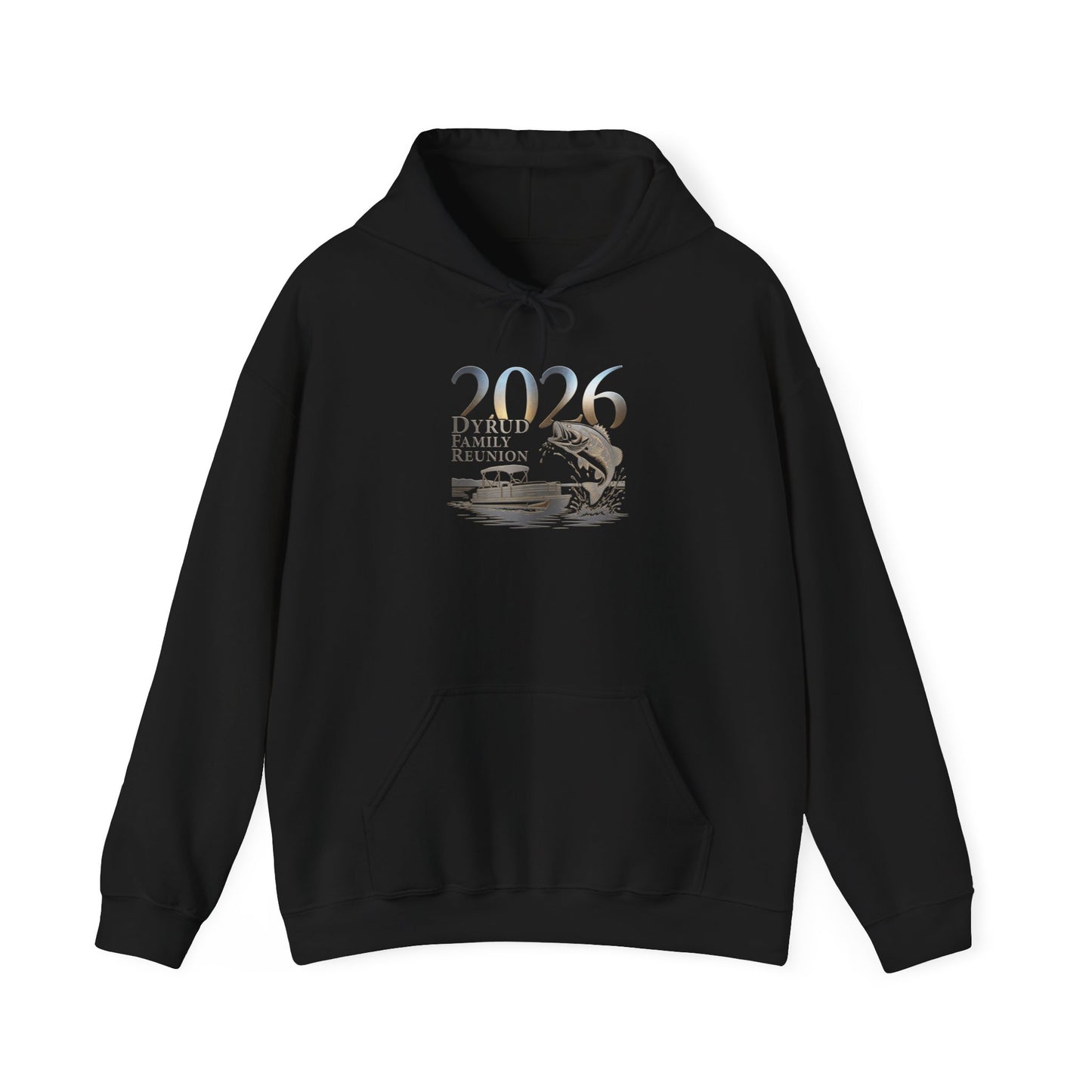 2026 Family Reunion Hoodie – Vintage Boat & Seagull Design