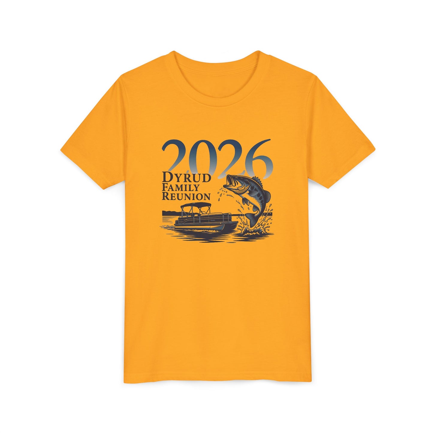 2026 Family Reunion Fishing Youth Tee