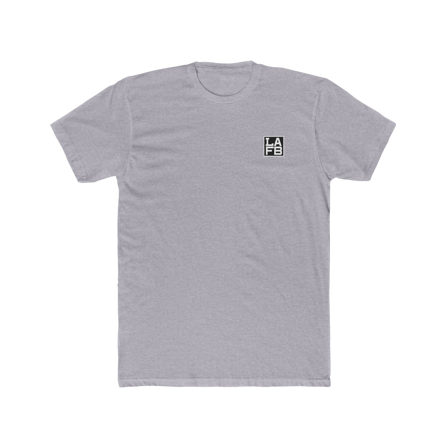 LAFB Minimal Logo Tee — Small Chest Patch Cotton T-Shirt