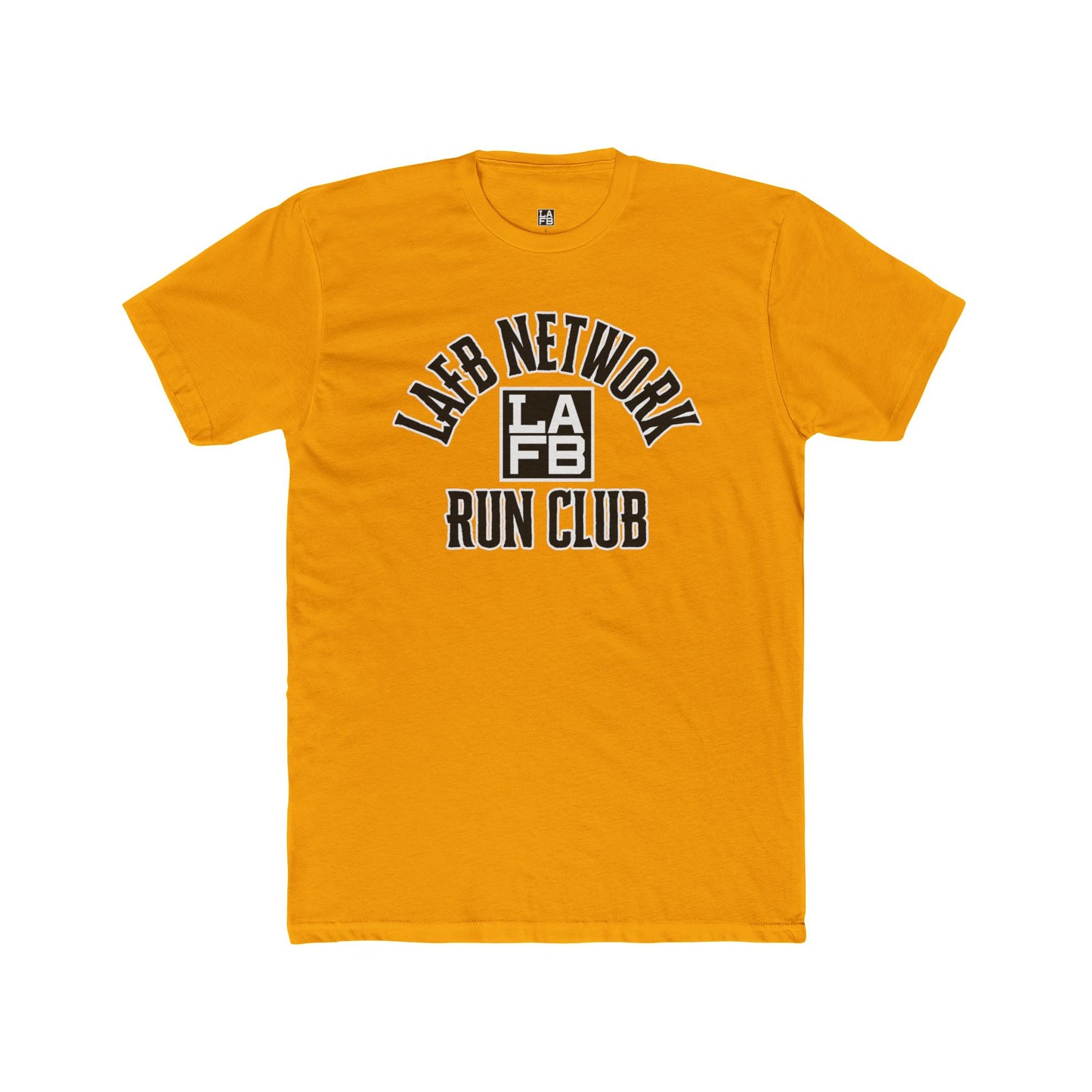 LAFB Network Run Club Unisex Cotton Crew Tee - Perfect for Runners and Fitness Enthusiasts