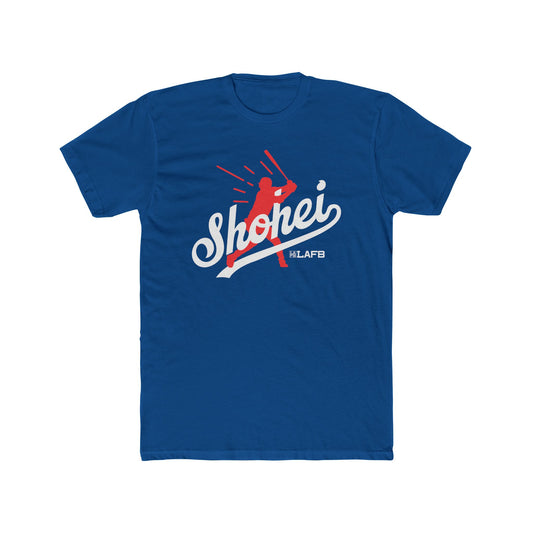 Shohei Ohtani LAFB Stylish Unisex Cotton Crew Tee for Sports Lovers, Casual Wear, Gift for Baseball Fans, Everyday Comfort, Unique Graphic Tee