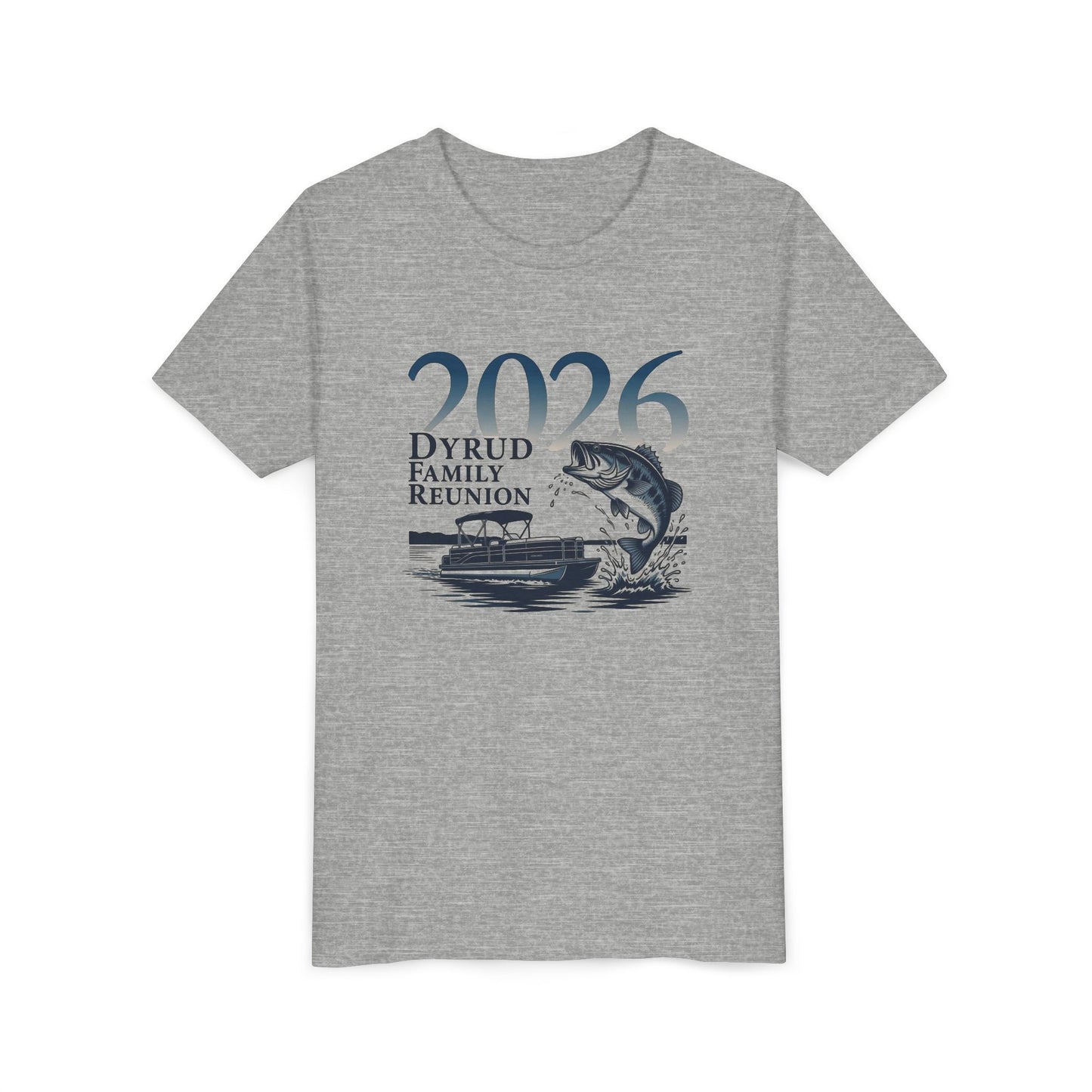 2026 Family Reunion Fishing Youth Tee
