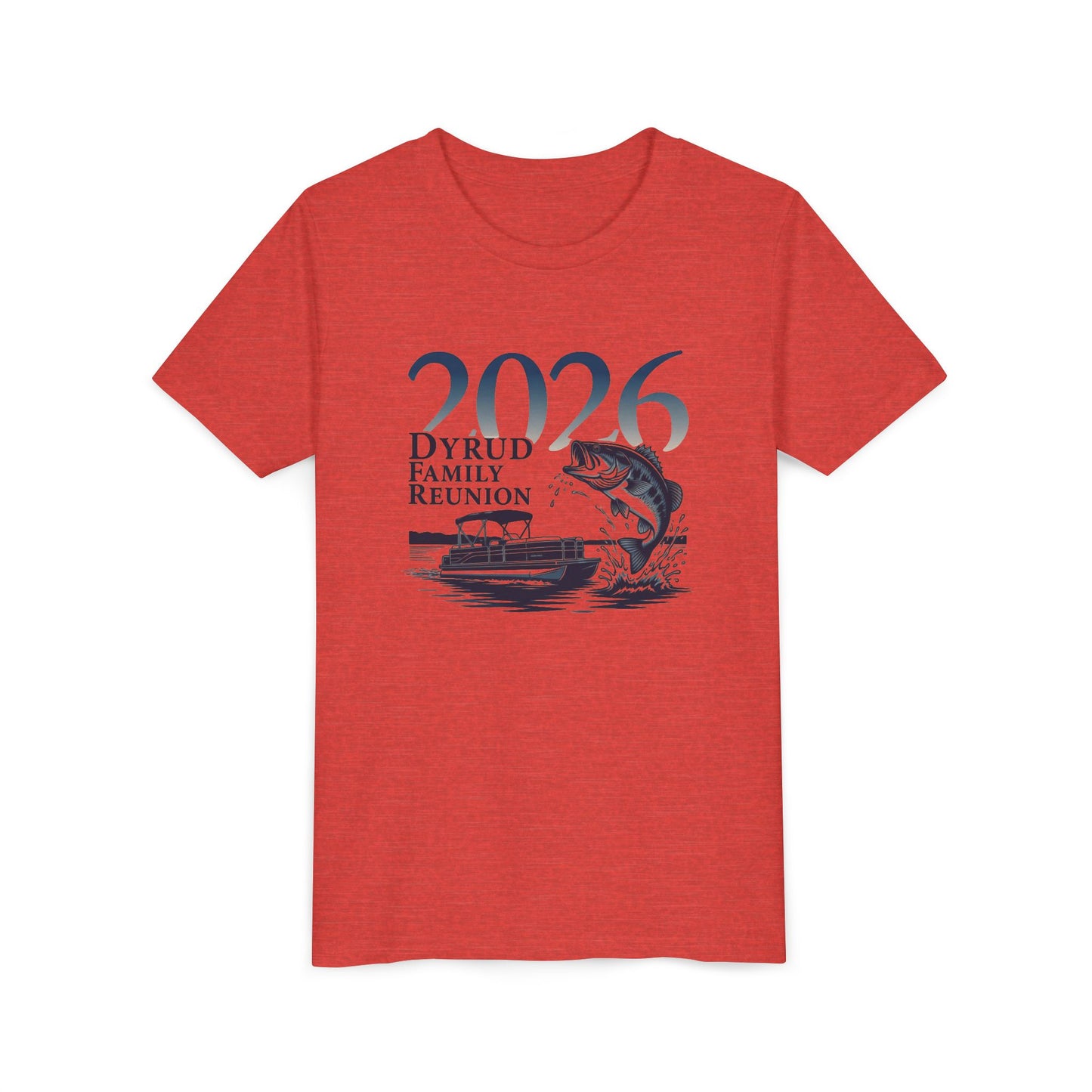 2026 Family Reunion Fishing Youth Tee
