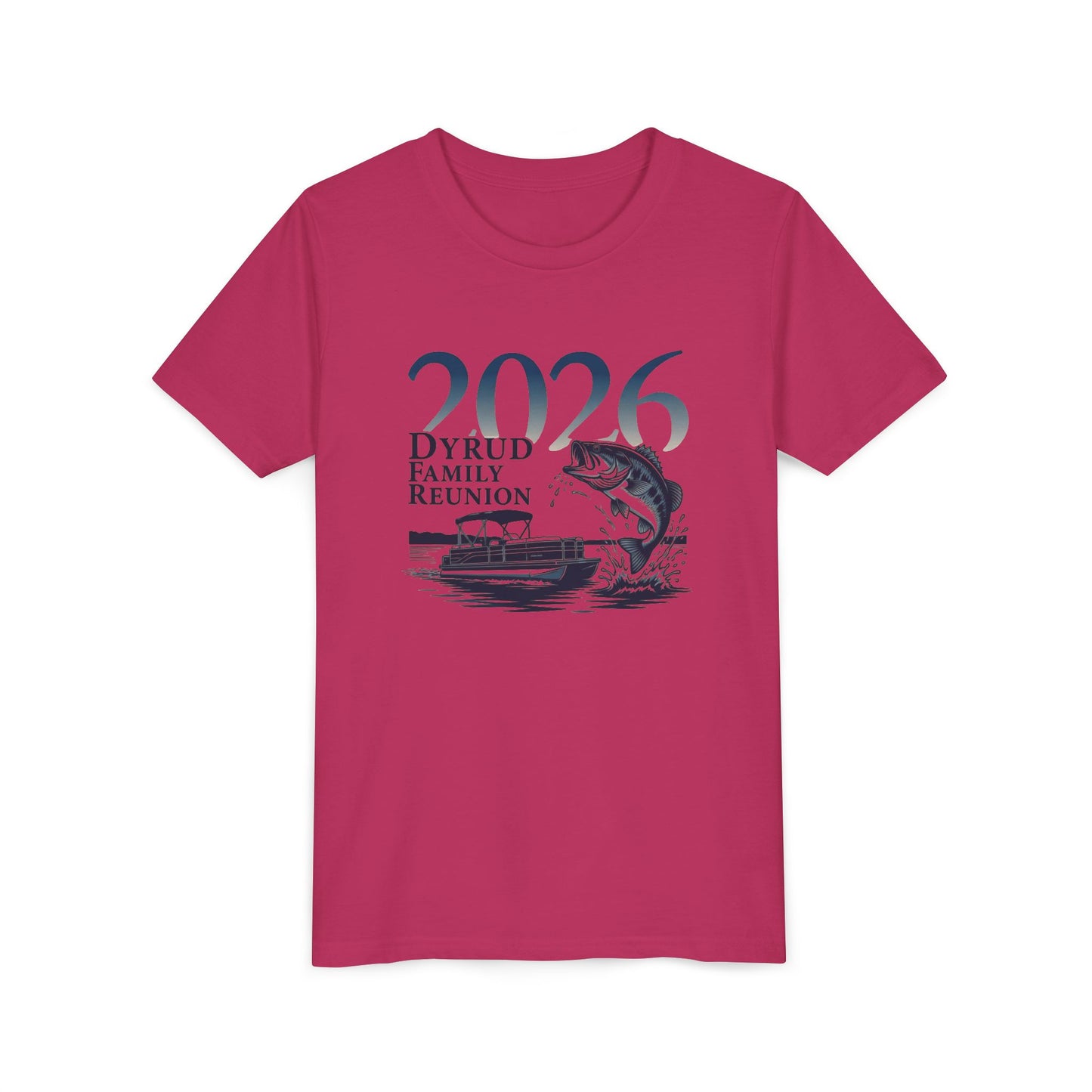 2026 Family Reunion Fishing Youth Tee