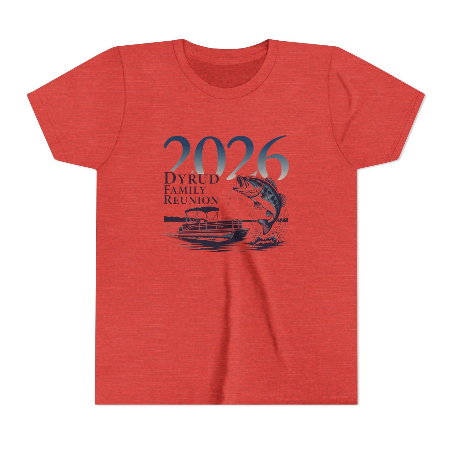 2026 Family Reunion Fishing Youth Tee