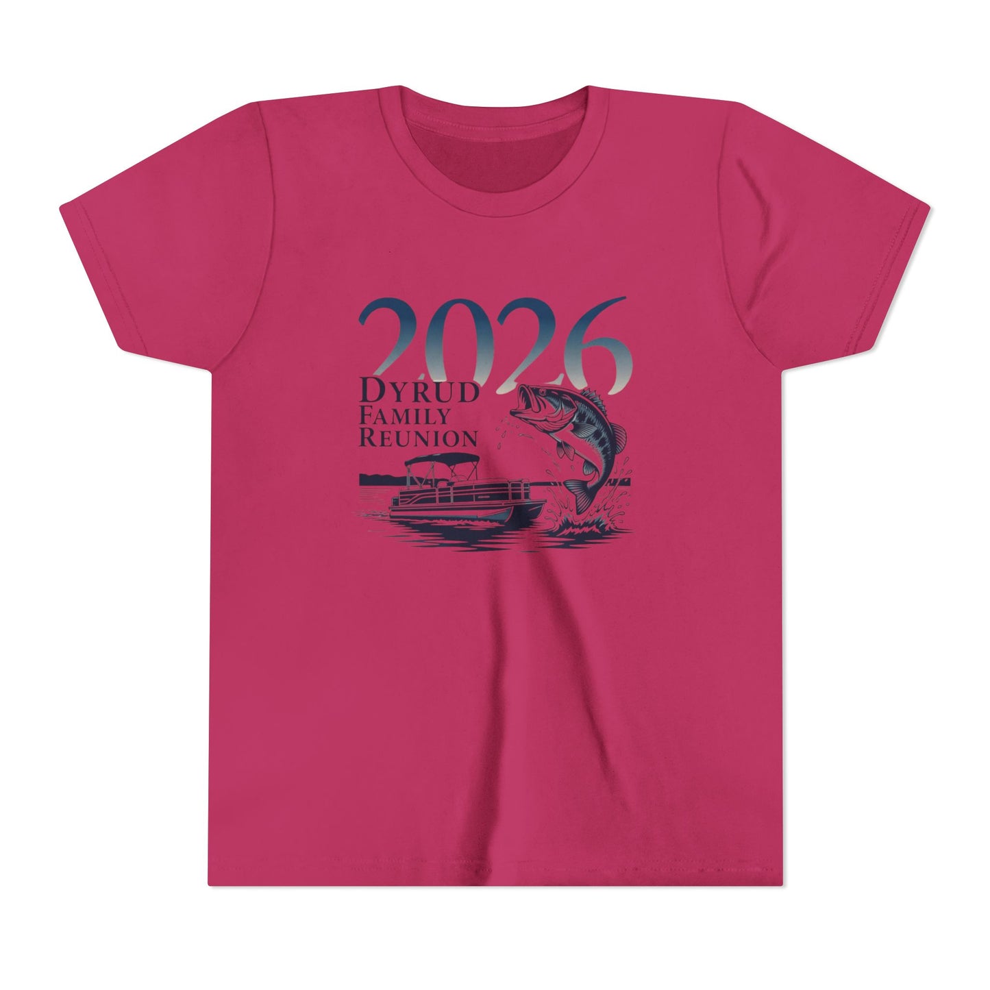 2026 Family Reunion Fishing Youth Tee