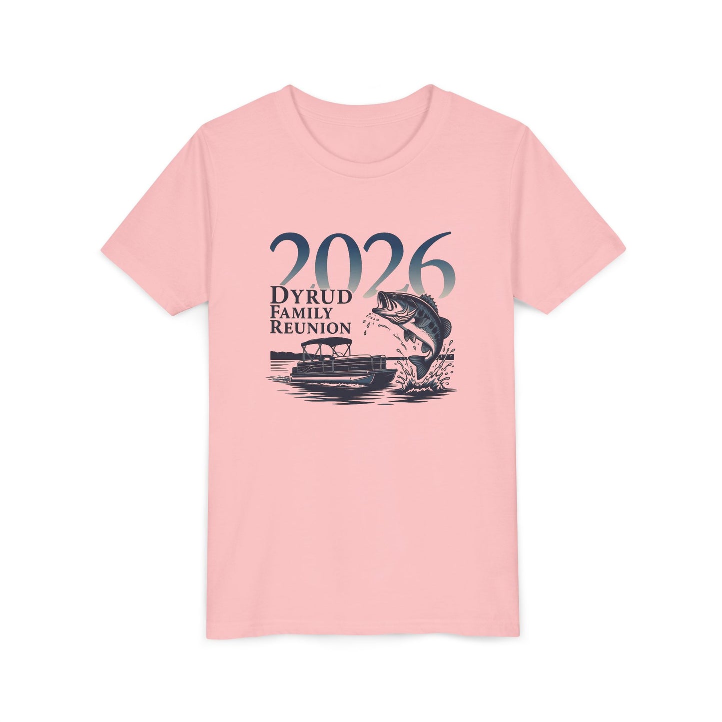 2026 Family Reunion Fishing Youth Tee