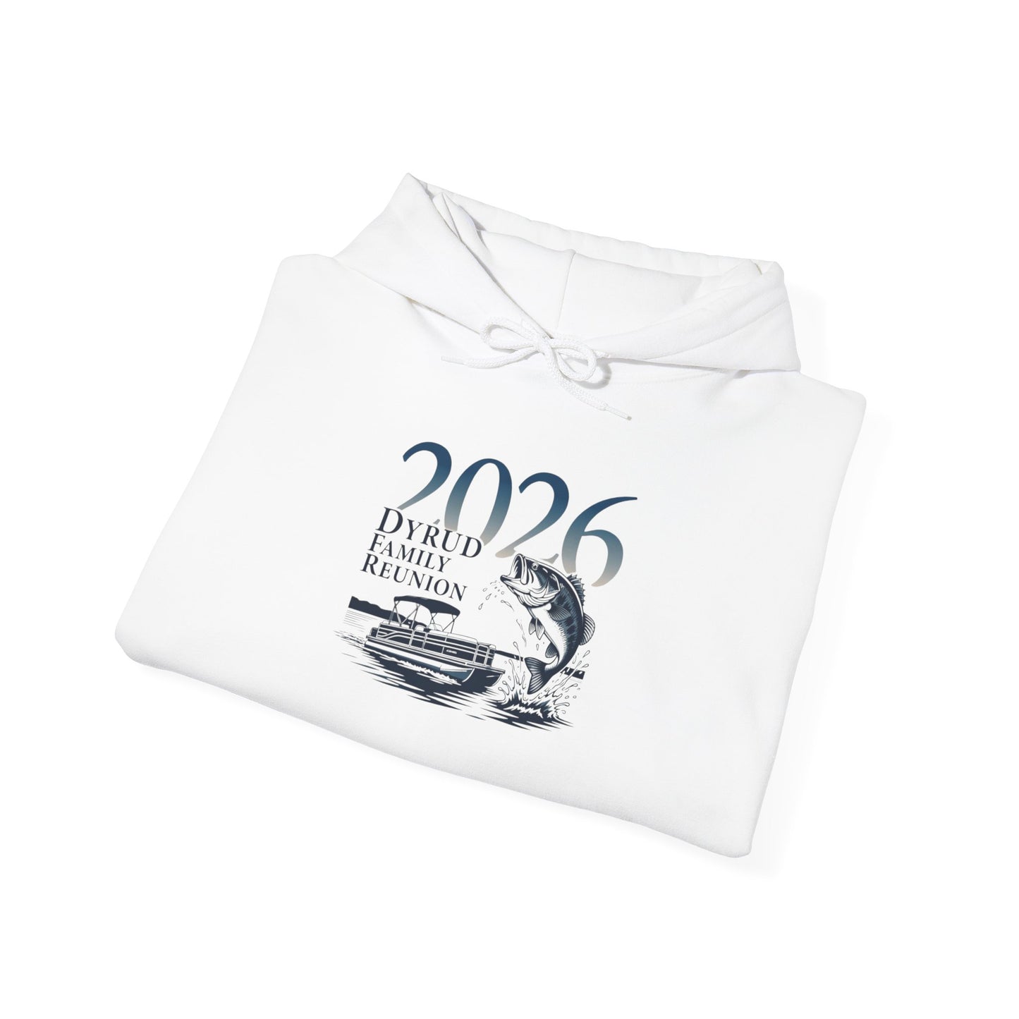 2026 Family Reunion Hoodie – Vintage Boat & Seagull Design