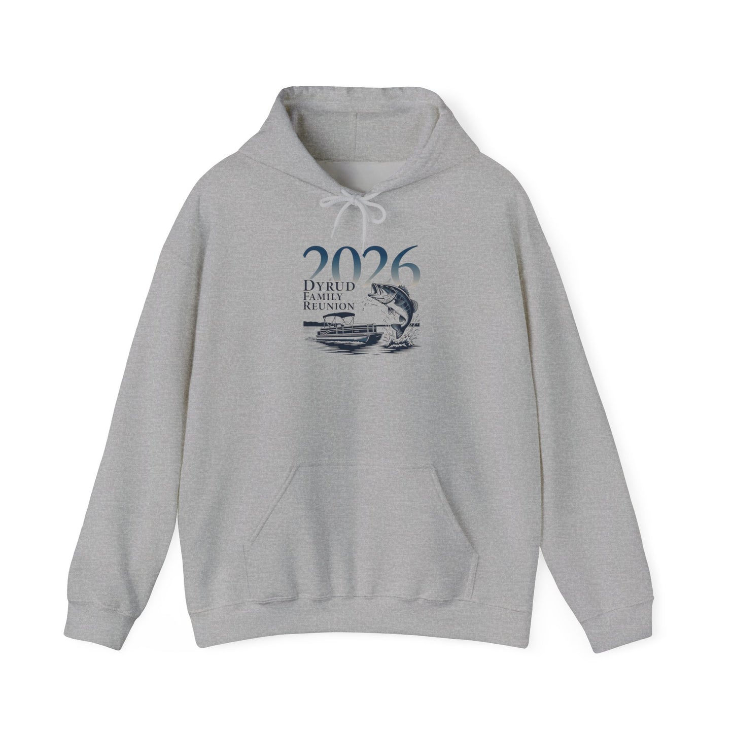 2026 Family Reunion Hoodie – Vintage Boat & Seagull Design
