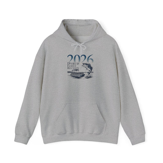 2026 Family Reunion Hoodie – Vintage Boat & Seagull Design