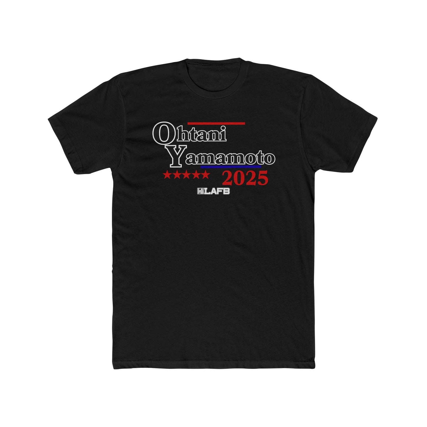 Dodgers Ohtani/Yamamoto 2025 Unisex Cotton Crew Tee