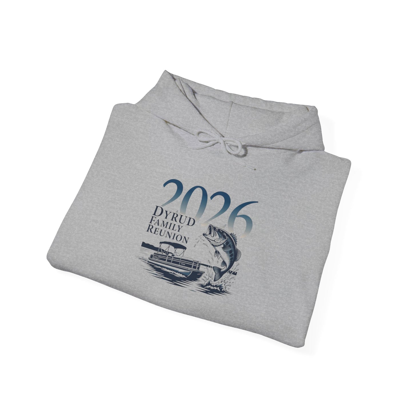 2026 Family Reunion Hoodie – Vintage Boat & Seagull Design