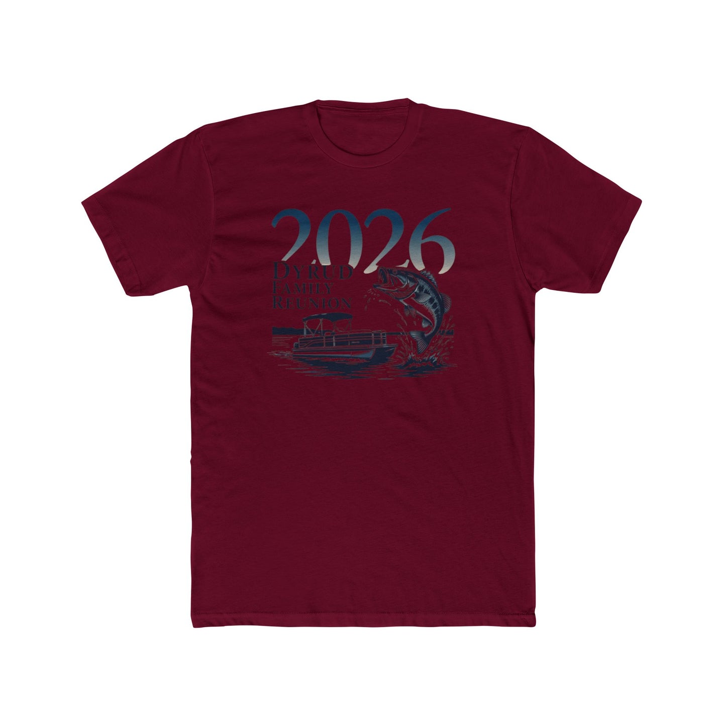 2026 Family Reunion Fishing Tee — Dyrud Family Reunion T-Shirt